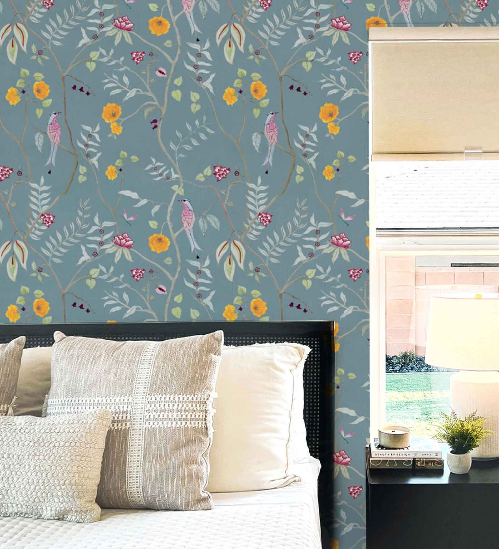 10 Feet Beverly Elegant Floral Wallpaper