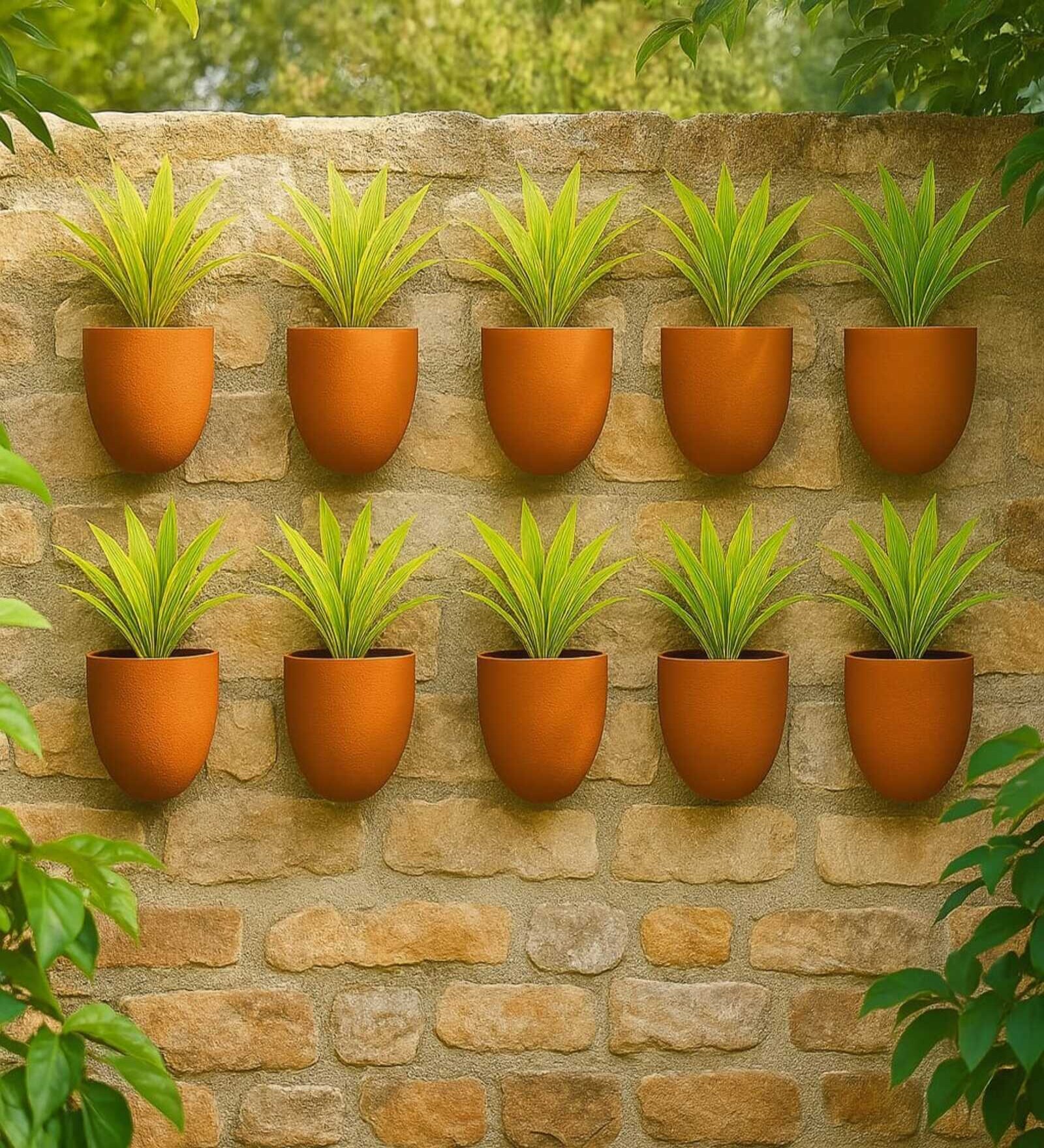 10 Pcs Red Terracotta 4.5 Inchs Planters