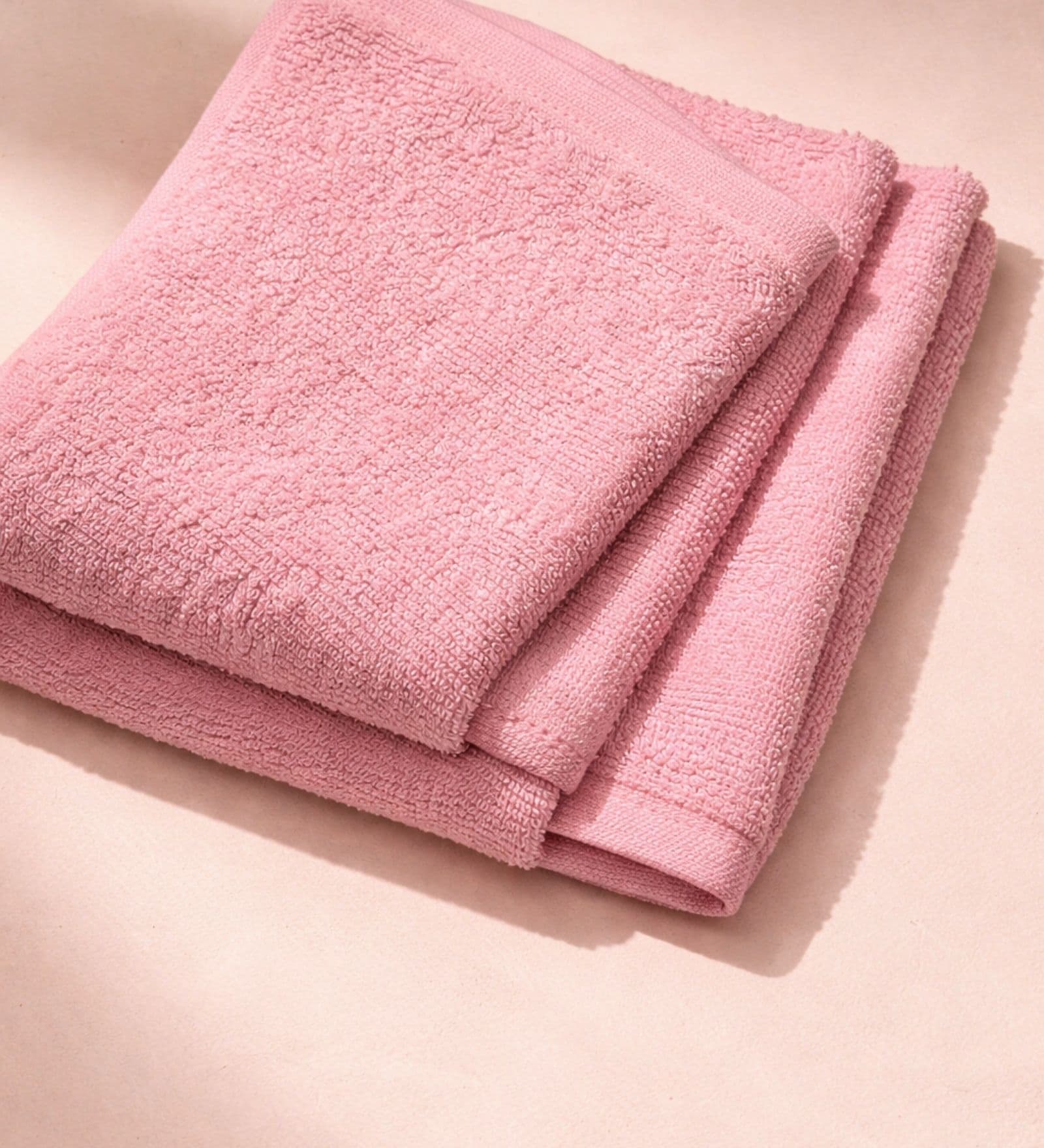 Blush 100% Pure Bamboo Terry Hand Towel Set Of 2