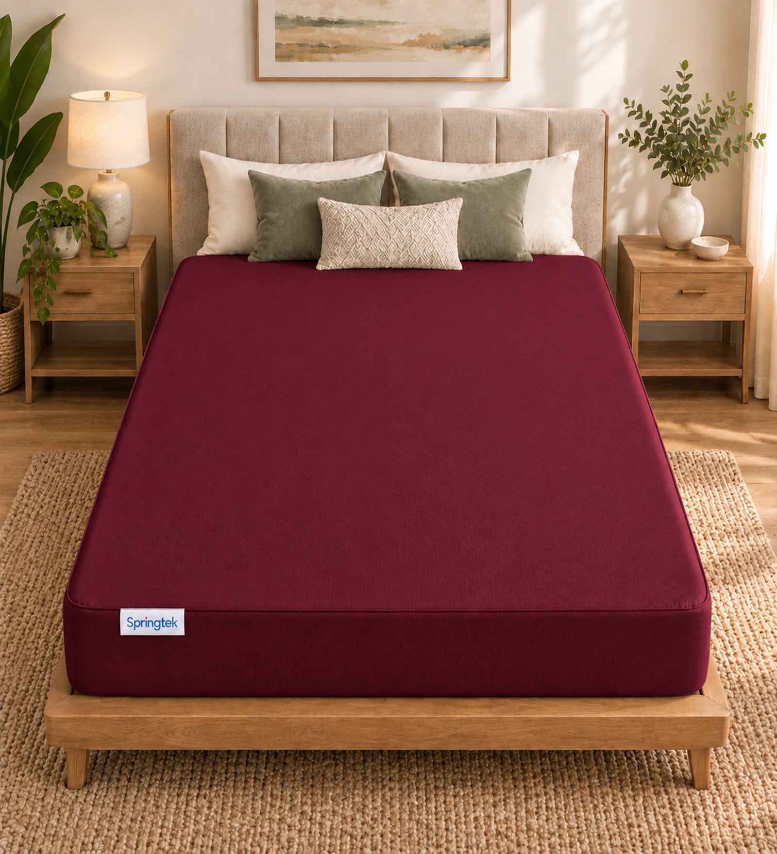 100% Waterproof Breathable and Non-Allergenic Premium Cotton Mattress Protector (75x72) King Size