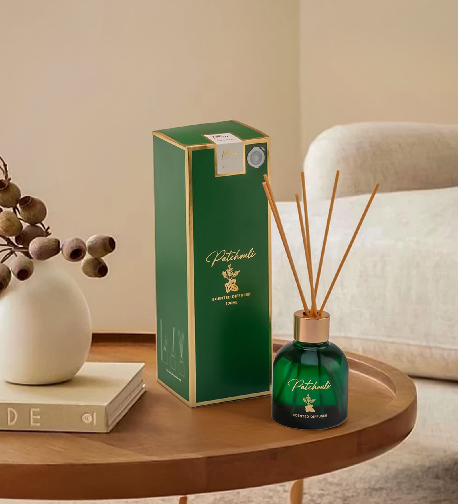 Patchouli Oriental Reed Diffuser 100ml