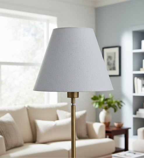 10-Inch Flex Fabric Conical Lampshade