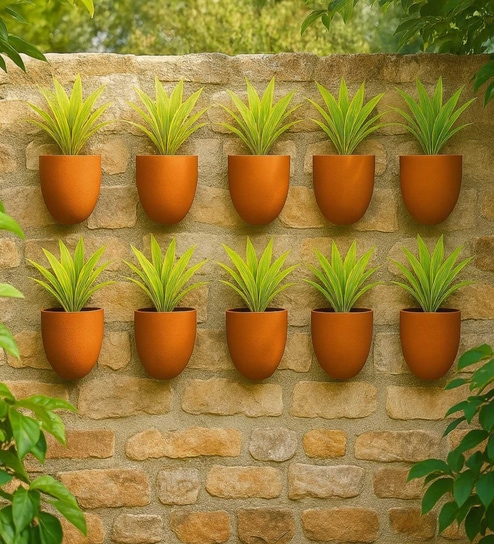 10 Pcs Red Terracotta 4.5 Inchs Planters