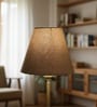 10-Inch Beige Fabric Conical Lampshade