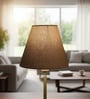 10-Inch Beige Fabric Conical Lampshade
