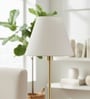10-Inch Cream Fabric Conical Lampshade