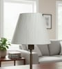 10-Inch Cream Texture Fabric Conical Lampshade