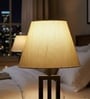 10-Inch Cream Texture Fabric Conical Lampshade
