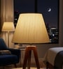 10-Inch Cream Texture Fabric Conical Lampshade