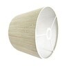 10-Inch Cream Texture Fabric Drum Lampshade