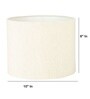 10-Inch Flex Fabric Drum Lampshade