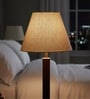 10-Inch Premium Jute Fabric Conical Lampshade