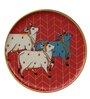 Red Caw Marina 10 Inch Wooden Wall Plate