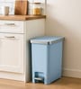 10 Litre Blue Plastic Dustbin