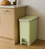 10 Litre White Plastic Dustbin