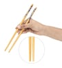 10 Pairs Natural Bamboo Reusable Chopsticks