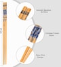 10 Pairs Natural Bamboo Reusable Chopsticks