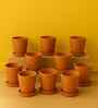 10 Pcs Red Terracotta 5.5 Inchs Planters