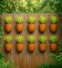 10 Pcs Red Terracotta 6.5 Inchs Planters