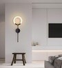 10 Watt Black Licia Modern LED Wall Lamp Living Room|Bedside|Bedroom|Decorative Wall Mount Light & Home Decor (Warm Light)