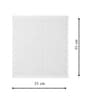 Maple Sugar 100% Bamboo Waffle Face Towel Set Of 4