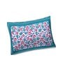 Blue Floral 104 TC 100 % Cotton 27X17 Inches Pillow Covers (Set of 2)