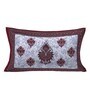Red Traditional 120 TC Cotton 27X16.9 Inches Pillow Covers (Set of 2)