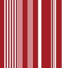 Red Geometric 120 TC Cotton Single Bed Sized Bed Sheets With 1 Pillow Cover