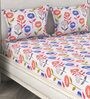 Cotton 120TC Double Bedsheet With 2 Pillow Covers