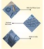 100% Cotton 144 TC Traditional Jaipuri King Size Bedsheet with 2 Pillow Covers