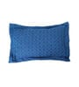 Blue Geometric 200TC Cotton 17 x 27 Inches Pillow Covers (Set of 2)