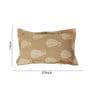 Brown Traditional 200 TC 100 % Cotton 27X17 Inches Pillow Covers (Set of 2)