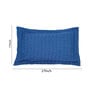 Blue Geometric 200TC Cotton 17 x 27 Inches Pillow Covers (Set of 2)