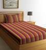 100% Cotton 240 TC Single Bed Cover with 1 Pillow Cover