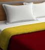 Brown Polyester Solid 120 GSM Double Bed Dohar