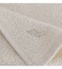Off White Solid 550 GSM 100 % Cotton Face Towels (Set of 4)