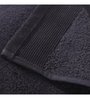 Black Solid 550 GSM 100 % Cotton Bath Towel