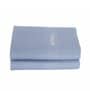 Blue Solid 215 GSM 100 % Cotton Hand Towel (Set of 2)