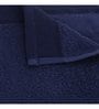 Blue Solid 550 GSM Cotton 6 Pieces Towel Set