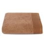 Brown Solid 550 GSM 100 % Cotton Bath Towel