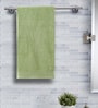 Green Solid 550 GSM 100 % Cotton Bath Towel