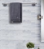 Grey Solid 550 GSM 100 % Cotton Hand Towel (Set of 2)