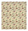 Soft Yellow Floral 144 TC Cotton King Size  King Size Bedsheet With 2 Pillow Cover