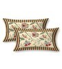 Soft Yellow Floral 144 TC Cotton King Size  King Size Bedsheet With 2 Pillow Cover