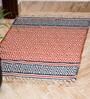Geometrical Pattern Cotton Machine Made  3 x 2 Feet Carpet