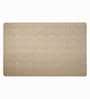 Brown Cotton Solid 82X55 Inch Reversible Throw