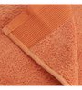 Orange Solid 550 GSM 100 % Cotton Bath Towel