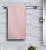 Pink Solid 215 GSM 100 % Cotton Bath Towel