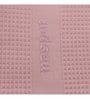 Pink Solid 215 GSM 100 % Cotton Hand Towel (Set of 2)