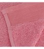 Pink Solid 550 GSM 100 % Cotton Bath Towel